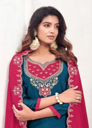 MAHIKA - Catalog # 66826 (Set of 12 Readymade Salwar Suits)
