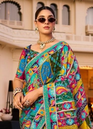 RANG DHARA 1 - Catalog # 66828 (Set of 5 Sarees)
