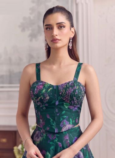 DEISGN 9019 - Catalog # 66836 (Set of 4 Readymade Lehengas)