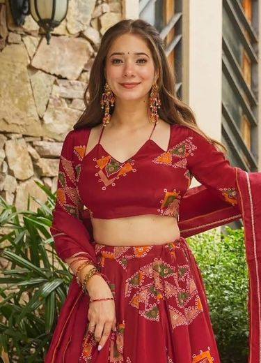 VALLARI 4 - Catalog # 66851 (Set of 4 Readymade Lehengas)