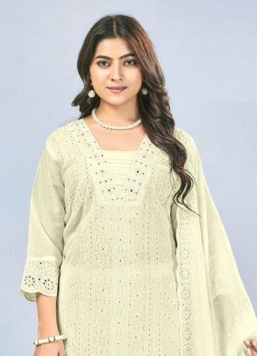 RITIKA - Catalog # 66859 (Set of 4 SIZE-SETS [Readymade Salwar Suits])