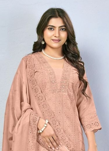 RITIKA - PLUS SIZE - Catalog # 66863 (Set of 3 SIZE-SETS [Readymade Salwar Suits])
