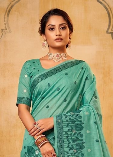 RANGOON COTTON - Catalog # 66902 (Set of 6 Sarees)