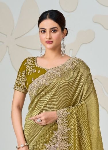 DESIGN 4216 COLORS - Catalog # 66924 (Set of 5 Sarees)