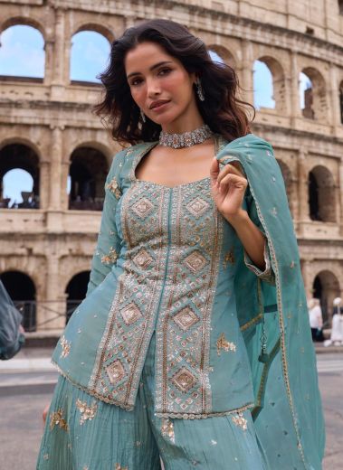 MEHAR - Catalog # 66926 (Set of 3 Readymade Salwar Suits)