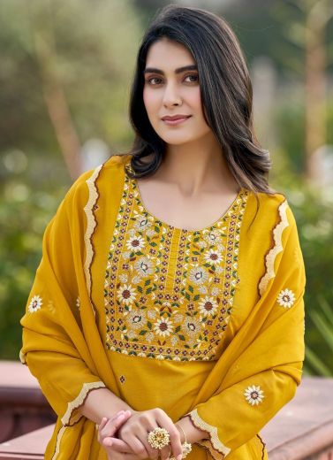 DESIGN 1125 - Catalog # 66933 (Set of 2 Readymade Salwar Suits)
