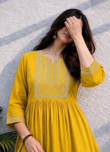 ADAA 2 - Catalog # 66953 (Set of 6 Readymade Women's Kurtis / Tops)