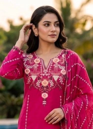 DESIGN 4108 - Catalog # 66955 (Set of 2 Readymade Salwar Suits)