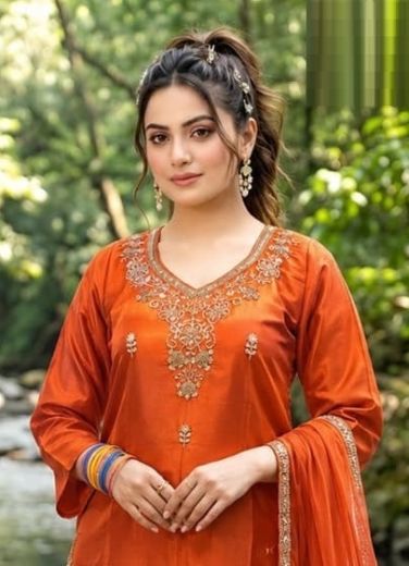 DESIGN 11-13 - Catalog # 66957 (Set of 4 SIZE-SETS [Readymade Salwar Suits])