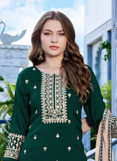 MOON LIGHT - Catalog # 66963 (Set of 12 SIZE-SETS [Readymade Salwar Suits])