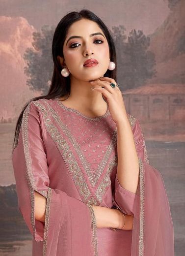 DESIGN 1137 - Catalog # 66980 (Set of 3 Readymade Salwar Suits)
