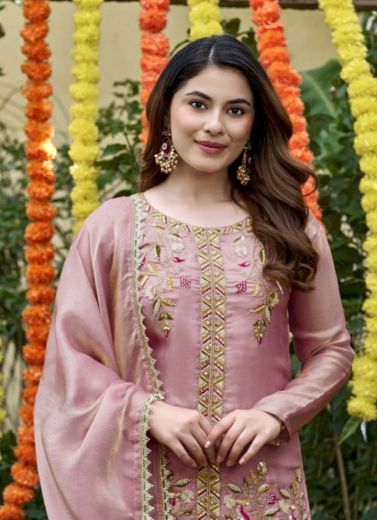 ARADHNA - Catalog # 66985 (Set of 2 Readymade Salwar Suits)