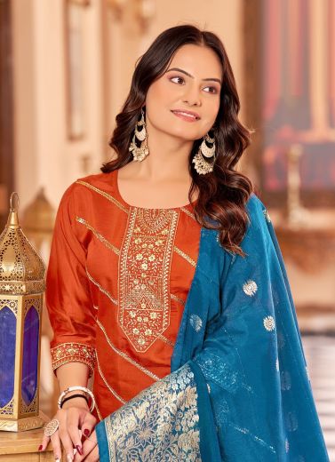 VANIKA - Catalog # 66993 (Set of 8 Readymade Salwar Suits)