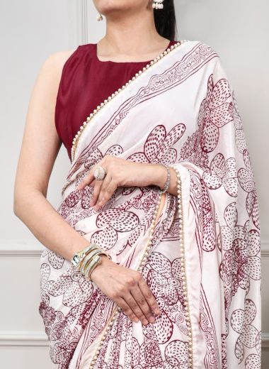 DESIGN 7407 - Catalog # 66996 (Set of 4 Sarees)