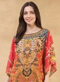 KAFTAN-E-NAZAKAT 18 - Catalog # 67042 (Set of 8 Kaftans / Ponchos)