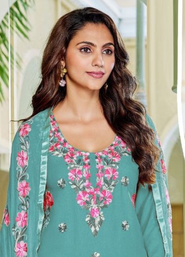 JANNAT 3 - Catalog # 67045 (Set of 28 SIZE-SETS [Readymade Salwar Suits])