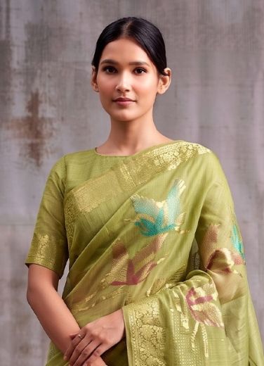 FLEMINGO - Catalog # 67051 (Set of 6 Sarees)