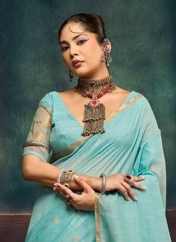 AMRIT - Catalog # 67055 (Set of 6 Sarees)