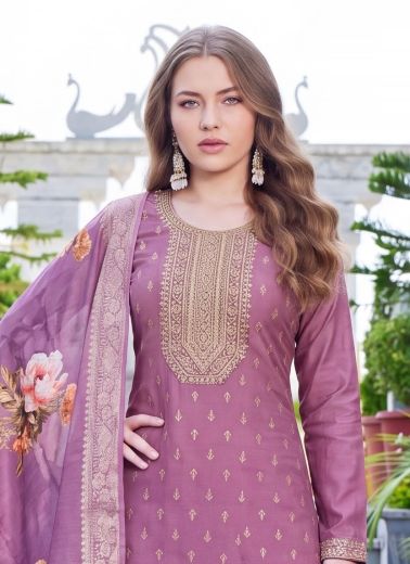 SHALIMAR PLUS SIZE - Catalog # 67076 (Set of 20 SIZE-SETS [Readymade Salwar Suits])