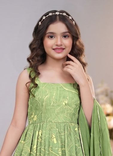 KIDS 3 - Catalog # 67088 (Set of 5 Readymade Salwar Suits)