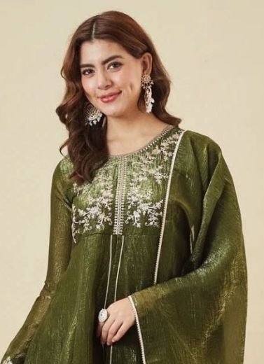 DEISGN 1025 - Catalog # 67091 (Set of 4 Readymade Salwar Suits)