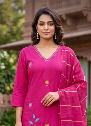 RAAHI 3 - Catalog # 67103 (Set of 8 Readymade Salwar Suits)
