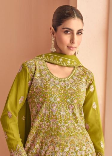 KHUSHI - Catalog # 67109 (Set of 3 Readymade Salwar Suits)