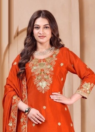 TAMANNA - Catalog # 67110 (Set of 4 SIZE-SETS [Readymade Salwar Suits])