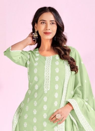 KURVI - Catalog # 67111 (Set of 4 SIZE-SETS [Readymade Salwar Suits])