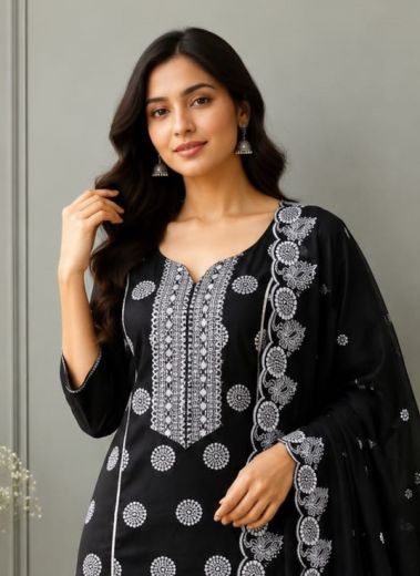KAVERI - Catalog # 67121 (Set of 4 SIZE-SETS [Readymade Salwar Suits])