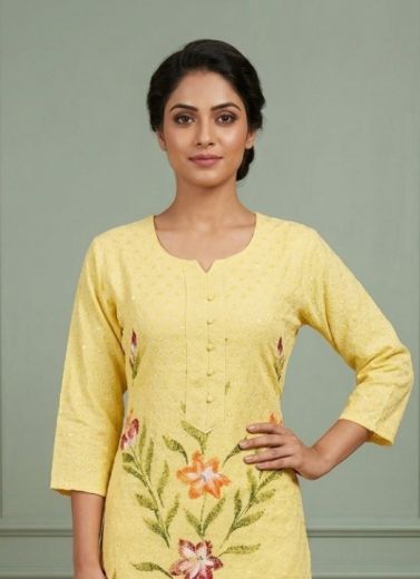 BLUSH - Catalog # 67128 (Set of 4 SIZE-SETS [Readymade Women's Kurtis / Tops])