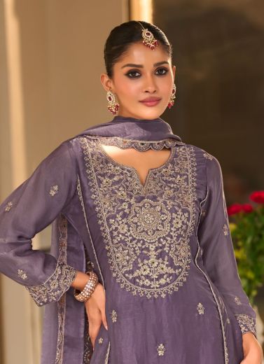 DESIGN 50187 - Catalog # 67141 (Set of 4 SIZE-SETS [Readymade Salwar Suits])