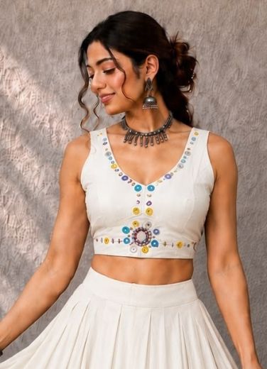 KHELAIYAA - Catalog # 67153 (Set of 4 Readymade Lehengas)