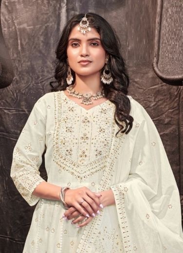 SANA - Catalog # 67172 (Set of 4 SIZE-SETS [Readymade Salwar Suits])
