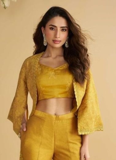 NITYA - Catalog # 67191 (Set of 3 Indo-Western Outfits)
