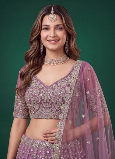 VOLUME 37 - Catalog # 67194 (Set of 6 Semi-Stitched Lehengas)