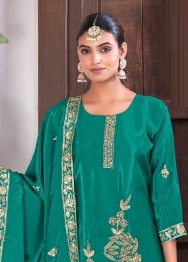 ZAM ZAM - Catalog # 67198 (Set of 4 SIZE-SETS [Readymade Salwar Suits])