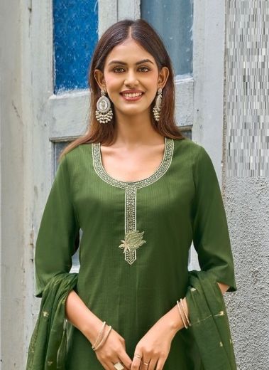 HEER 2 - Catalog # 67202 (Set of 8 Readymade Salwar Suits)