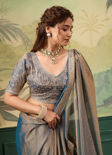 SHEEN RISE - Catalog # 67262 (Set of 2 Sarees)