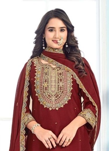 CHARU - Catalog # 67277 (Set of 4 SIZE-SETS [Readymade Salwar Suits])
