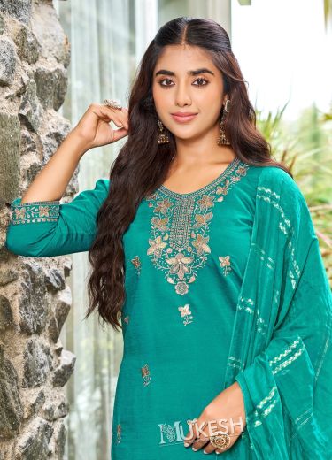 CHAHAT - Catalog # 67279 (Set of 8 Readymade Salwar Suits)