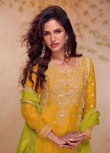 SHAGUN - Catalog # 67303 (Set of 2 Readymade Salwar Suits)