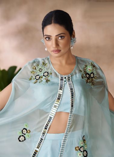 NIGHTINGALE - Catalog # 67308 (Set of 10 Indo-Western Outfits)