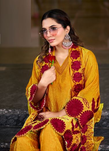 ROSEMARY - Catalog # 67309 (Set of 4 SIZE-SETS [Readymade Salwar Suits])