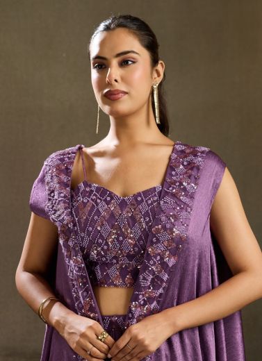 ZELLY - Catalog # 67317 (Set of 7 Indo-Western Outfits)