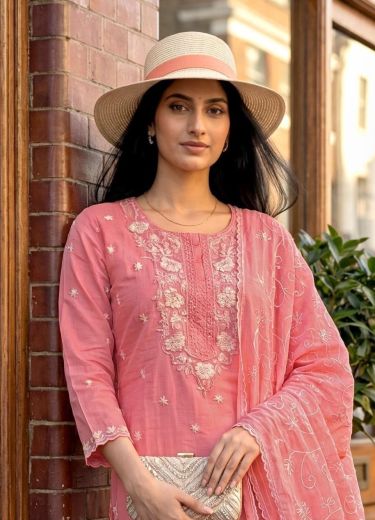 PEACOCK - Catalog # 67324 (Set of 7 SIZE-SETS [Readymade Salwar Suits])