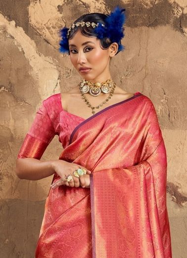 BLACK FLOWER  - Catalog # 67347 (Set of 6 Sarees)