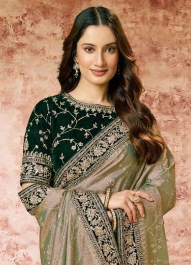 RIWAAYAT - Catalog # 67348 (Set of 17 Sarees)