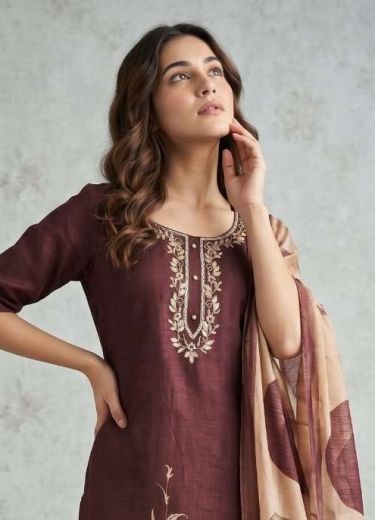 RUBRAROO - Catalog # 67364 (Set of 4 Readymade Salwar Suits)