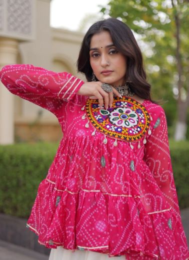 NAV DURGEY - Catalog # 67368 (Set of 3 Readymade Lehengas)